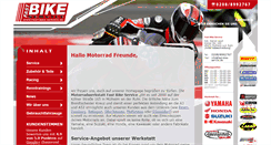 Desktop Screenshot of fast-bike-service.de
